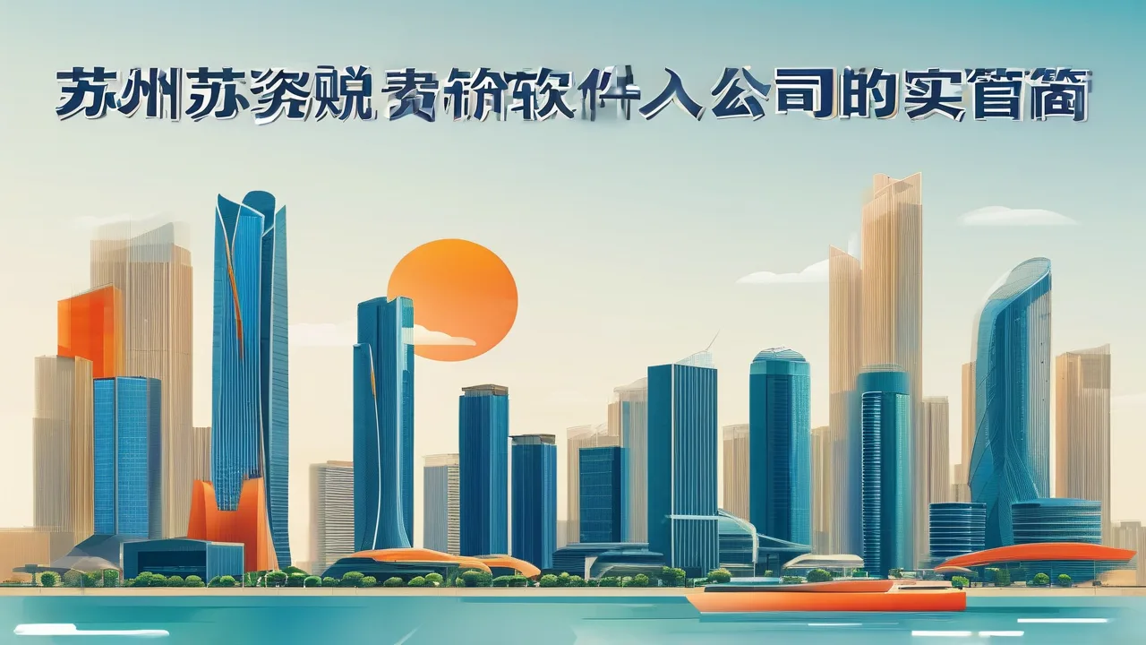 苏州精略财税软件有限公司:关于苏州财税软件公司的实用指南
